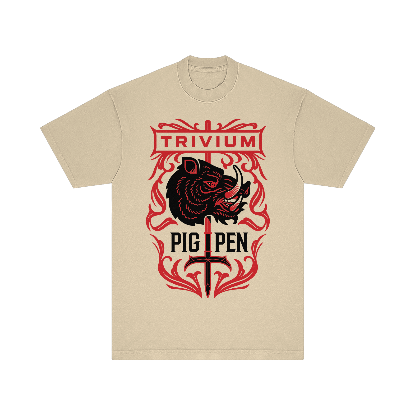 Pig Sword TShirt Trivium Official Store